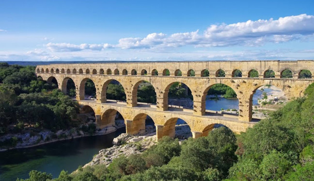 Le pont du Gard 17km