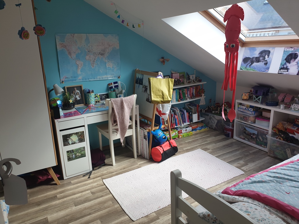 Chambre #2 à l'étage