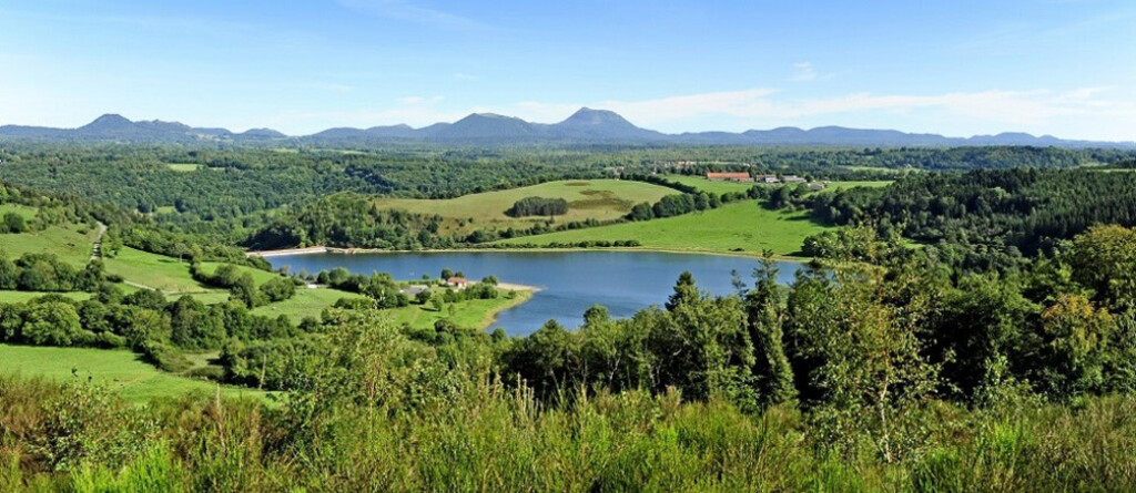 Paysage typique des Combrailles