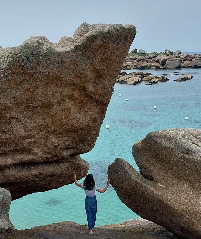 La côte de granit rose