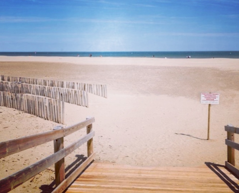 Gruissan, la plage des Chalets (à 45 mn)