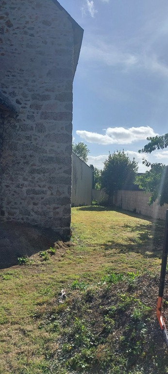 Jardin arrière de la maison