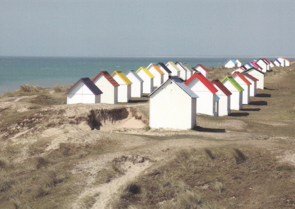 Les cabanes de Gouville , à 7 kms de la maison (photo S Vayer)