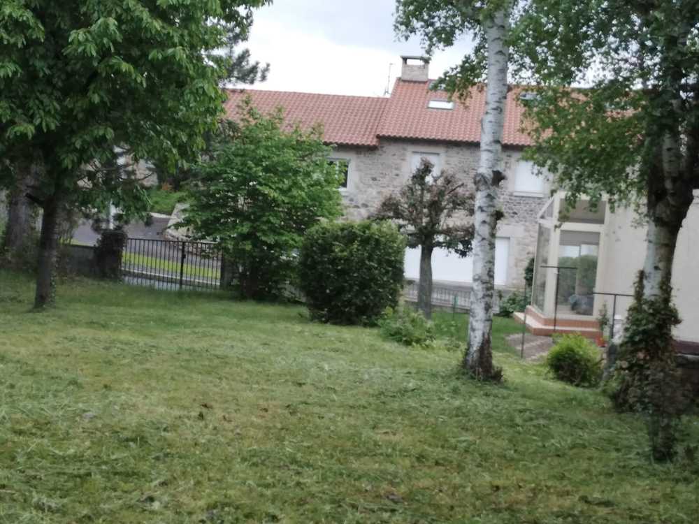 le jardin, vue depuis la terrasse