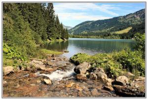 lac de montagne de la région