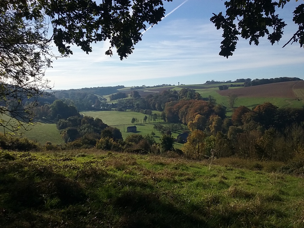 vue sur la vallée de la Ganzeville