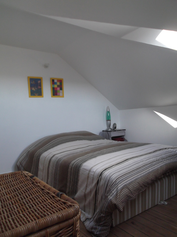 2ème étage, chambre d'amis 1 lit de 2 personnes, 140 cm