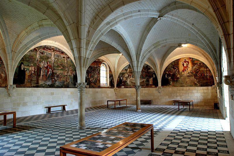 abbaye de Fontevraud (60 km)
