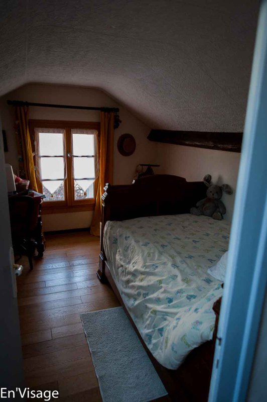 Deuxième  petite chambre à l'étage pour une personne