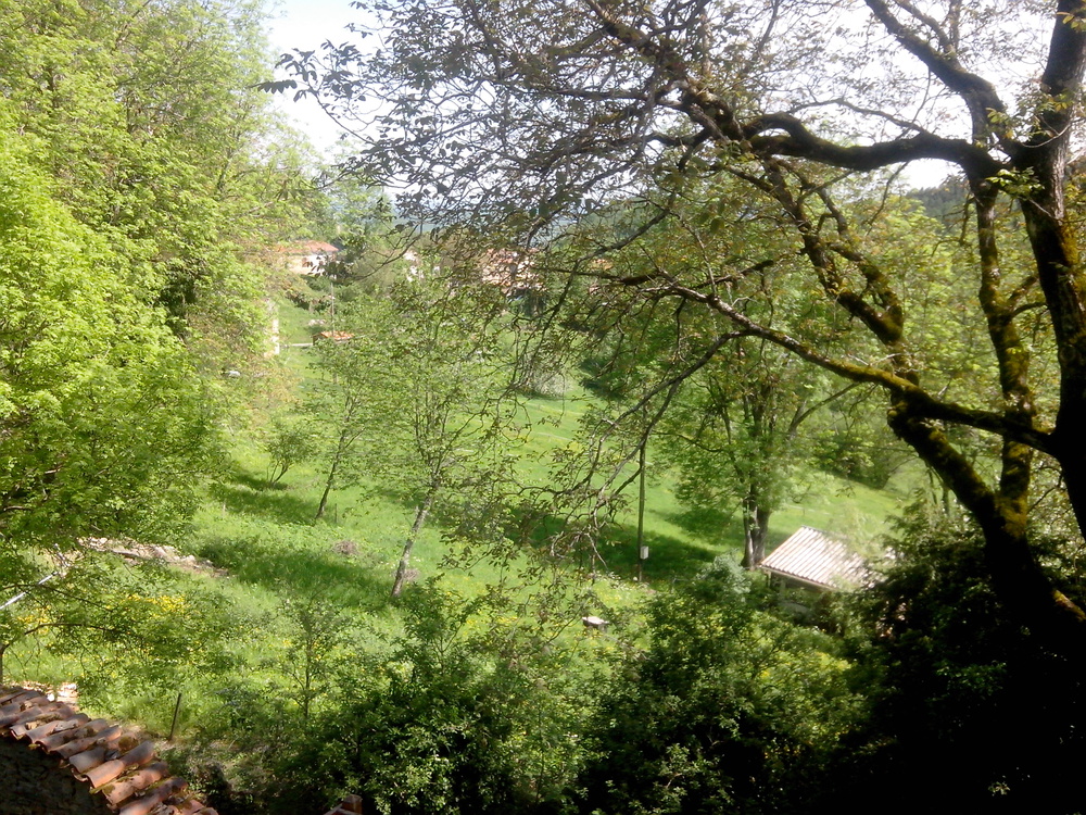 Vue du balcon chambre