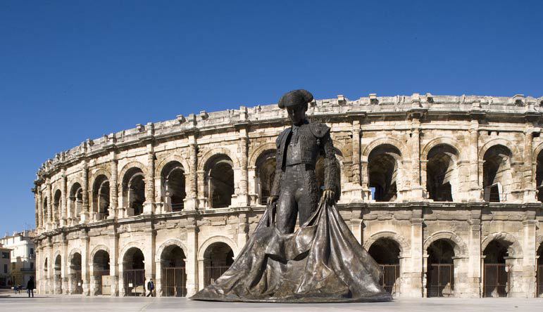 les arènes de nimes