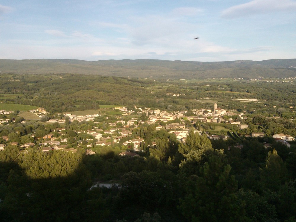 Vue depuis la colline du Limon (2 km)