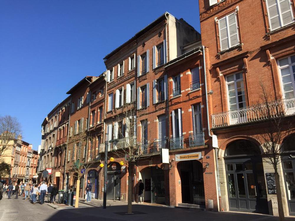 Une rue à Toulouse