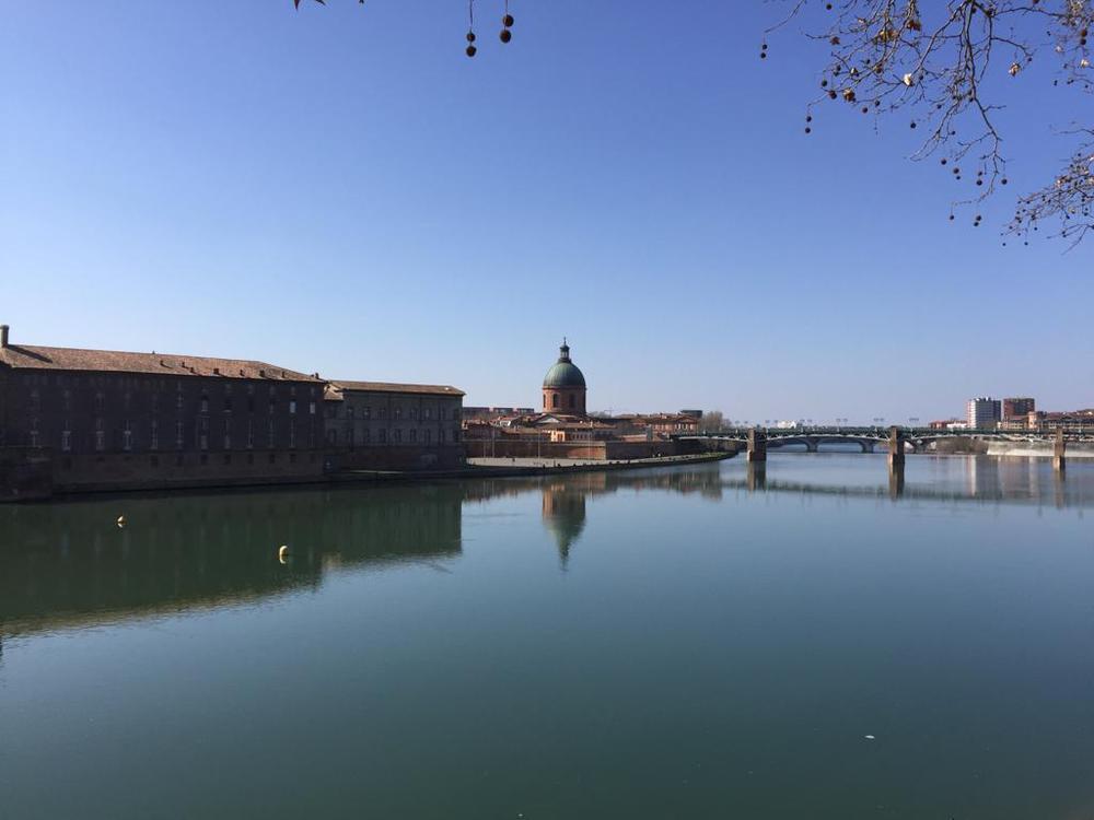 Toulouse avec la Garonne