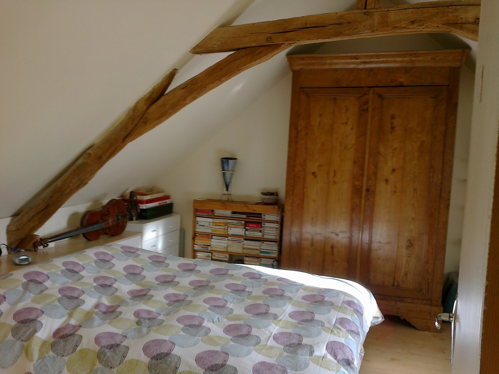 Grande chambre, lit relaxation
