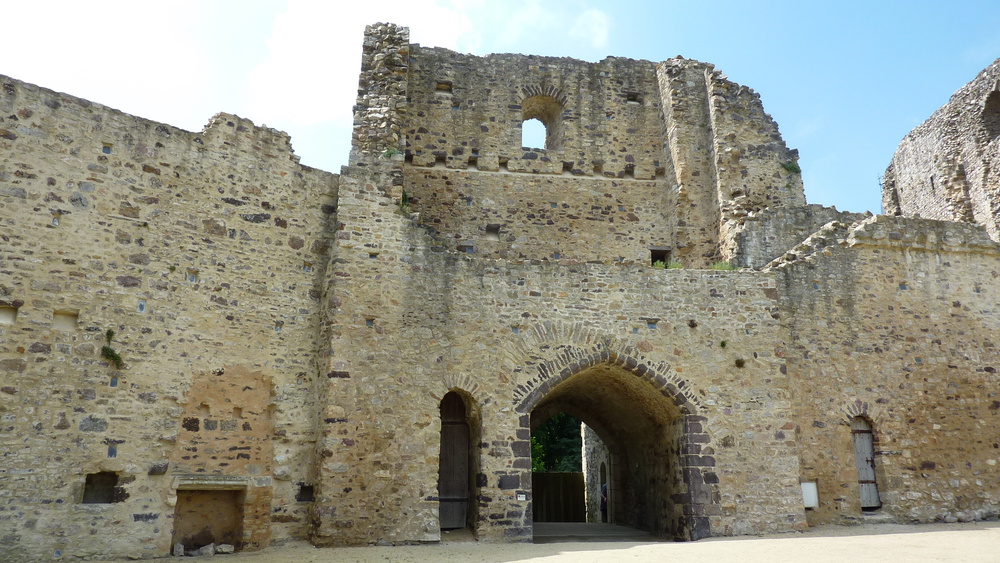 L'entrée du château