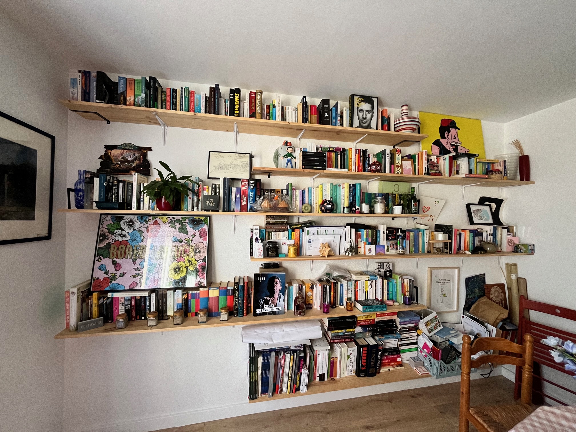 Bibliothèque salon (français & anglais)