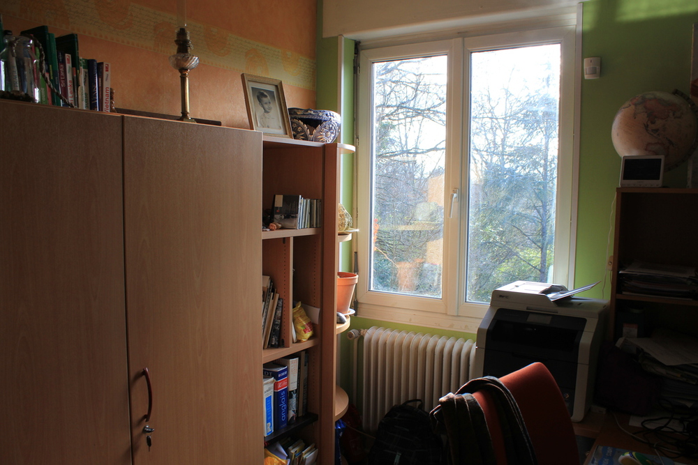 le bureau avec un piano