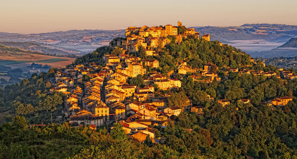 Vue de Cordes-sur-Ciel (30 min)