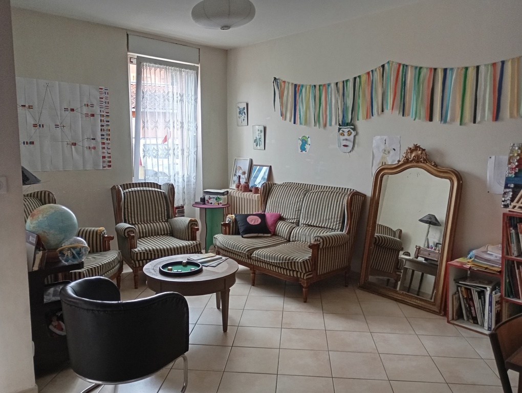 Salon-séjour au RDC