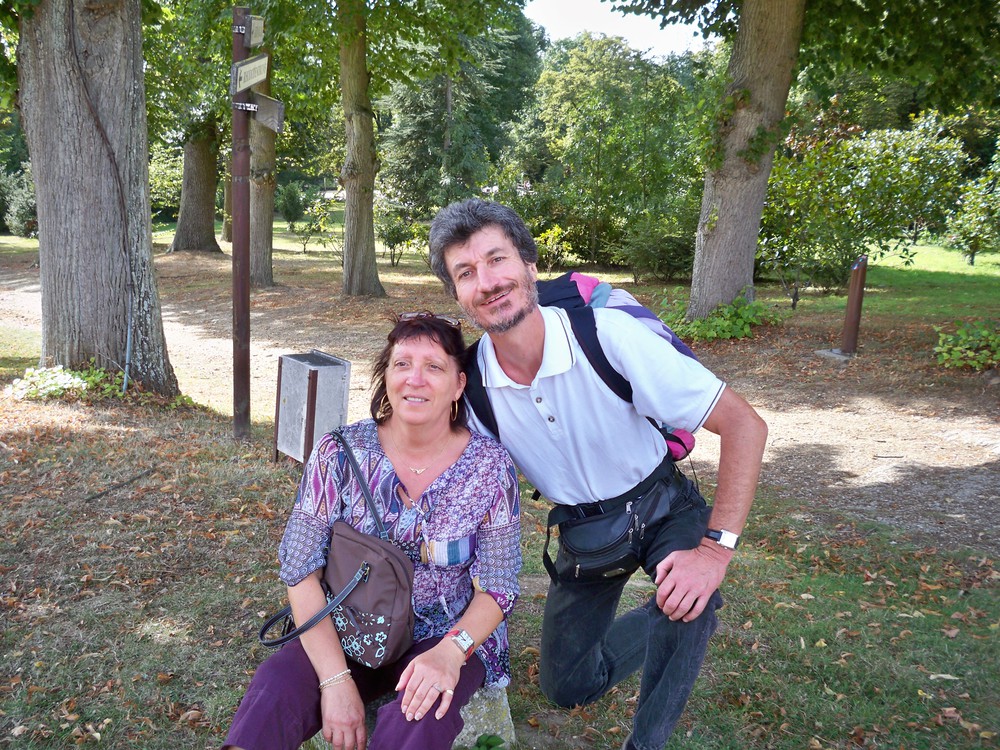 Marie et Jean-Pierre en randonnée