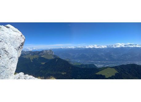 Vue sur la chaine Belledonne