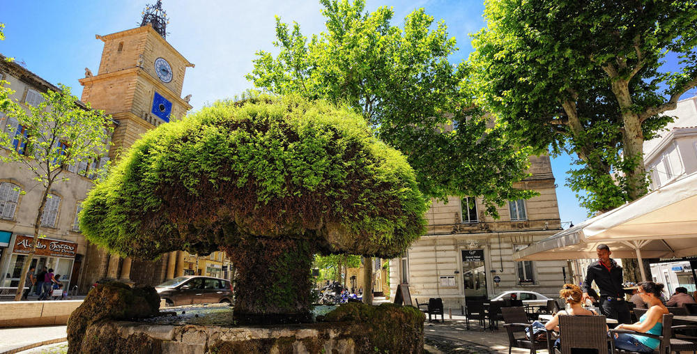 la fontaine moussue à Salon de Provence (10/15 min de la maison)