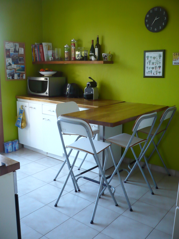 La table de la cuisine