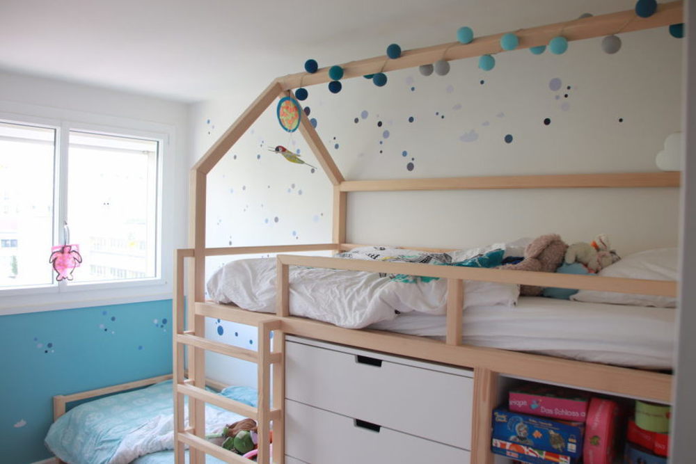 Chambre 1 (deux lits en 90x200)