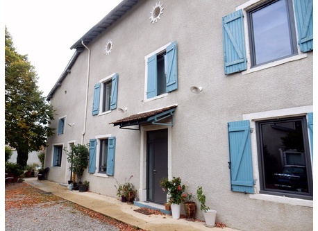 maison depuis la cour