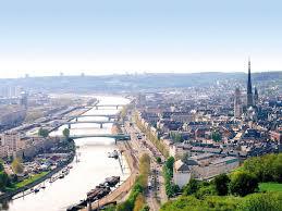 rouen vue aérienne