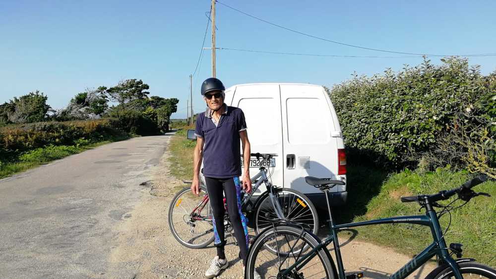 rando cycliste sur le littoral