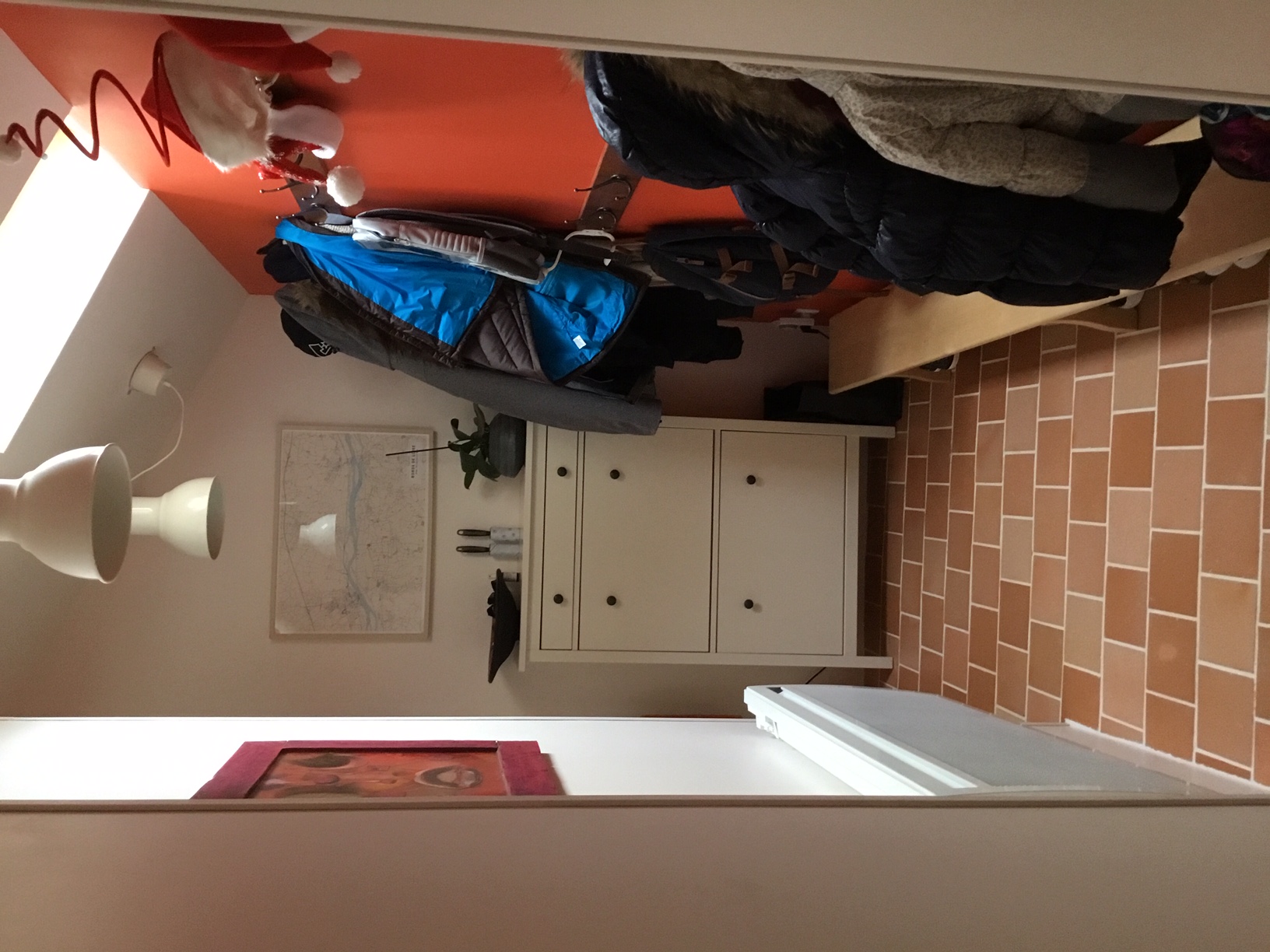 le sas entre le salon et le garage