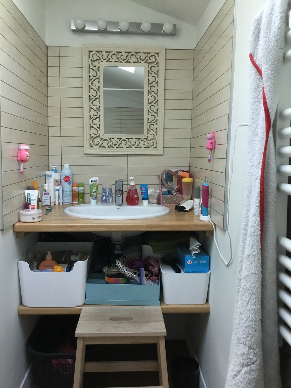 la salle de bain des enfants