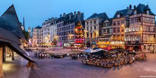 Rouen, place du vieux marché