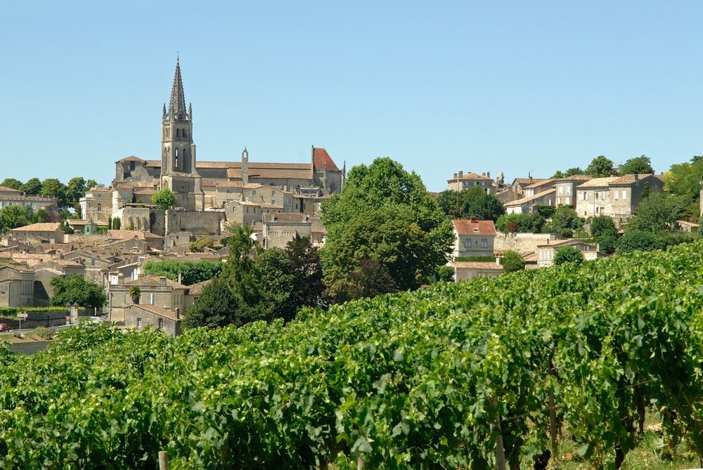 le village de Saint Emilion, célèbre pour son vignoble