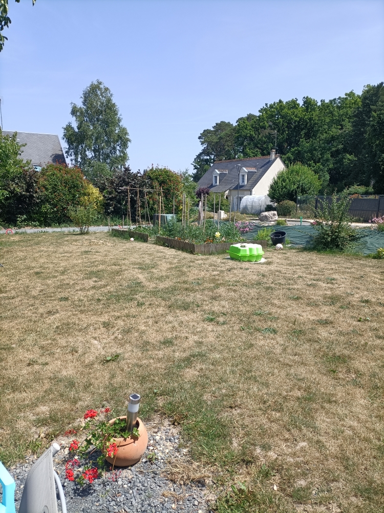 Jardin avec potager