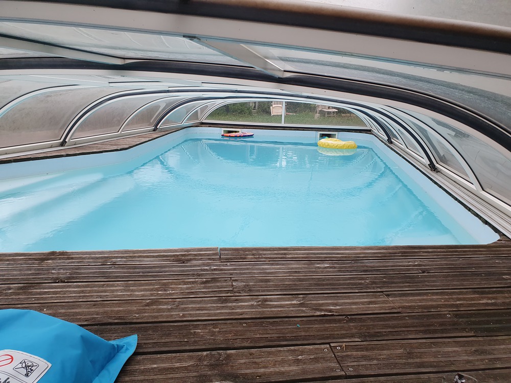 La piscine recouverte