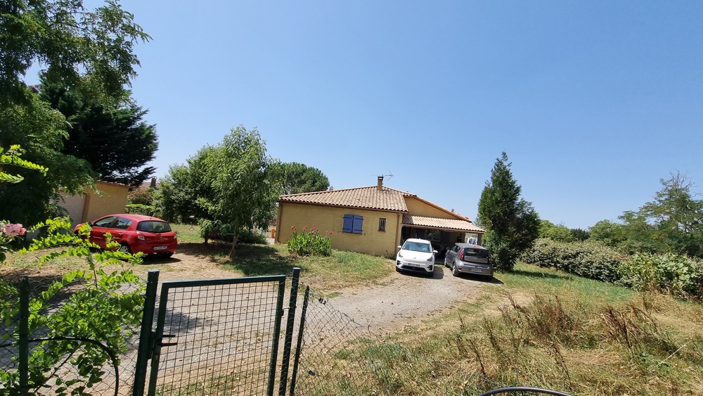 La maison depuis le poulailler