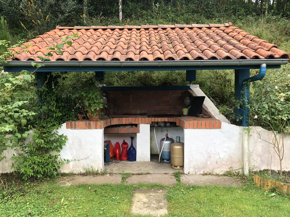Barbecue et plancha à l'extérieur