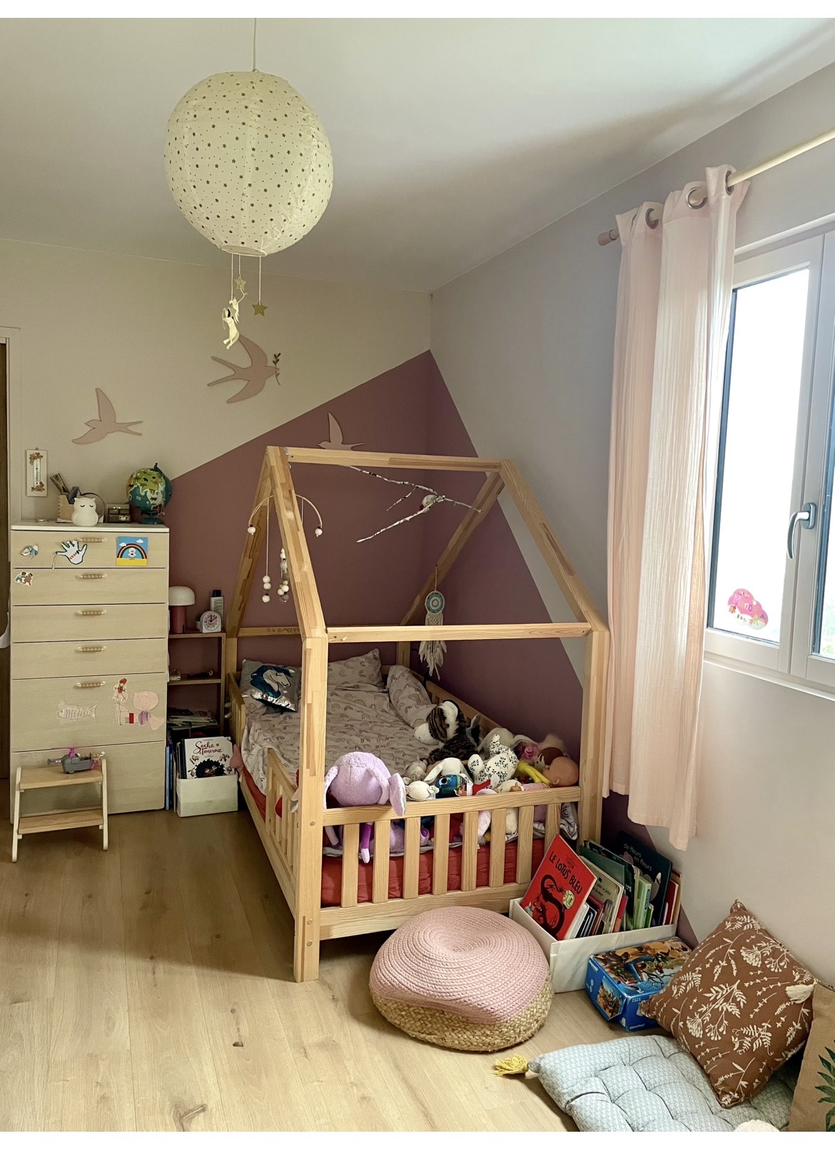 la chambre d'enfant n°1, lit en 90 x 190