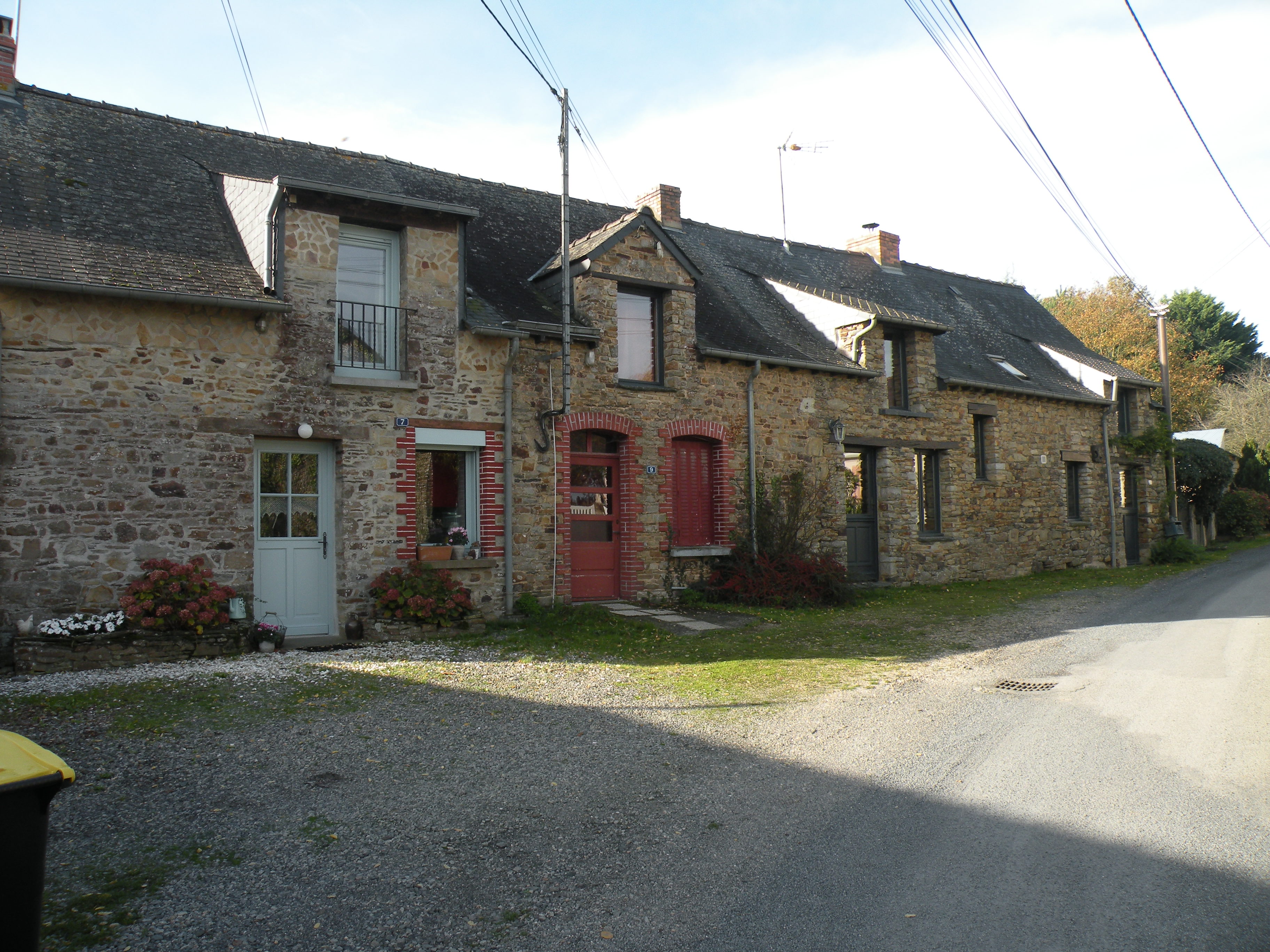 La maison est jumelée