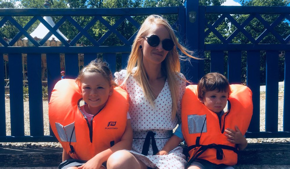 ma fille et petits-enfants