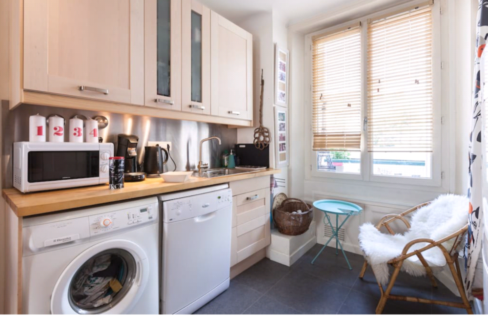 cuisine lave linge lave vaisselle