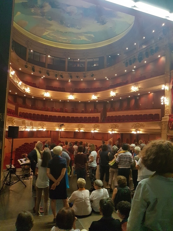 repetition à l opera de rennes avant notre spectacle