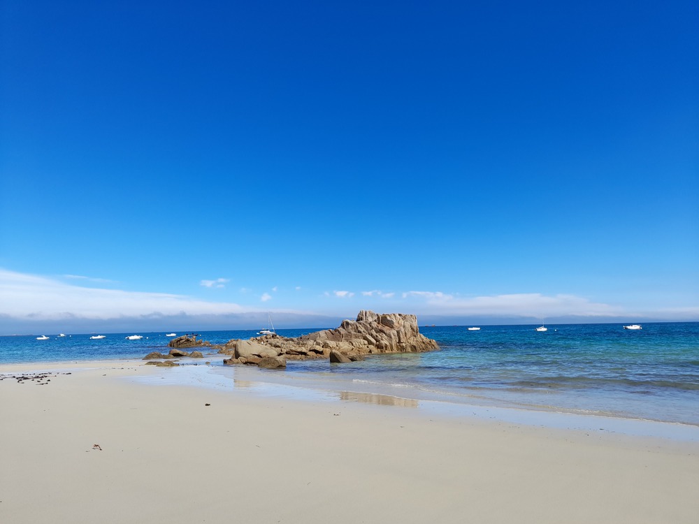 Plage d'Odé Vras à 800m