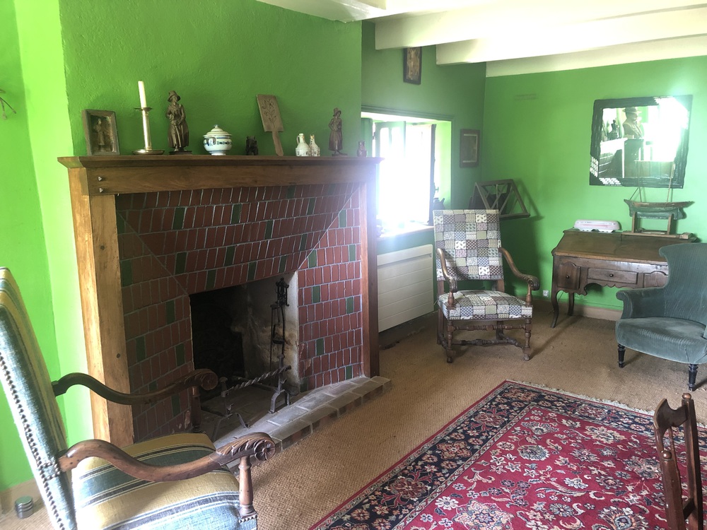 Le 'Fumoir' au rez de chaussée