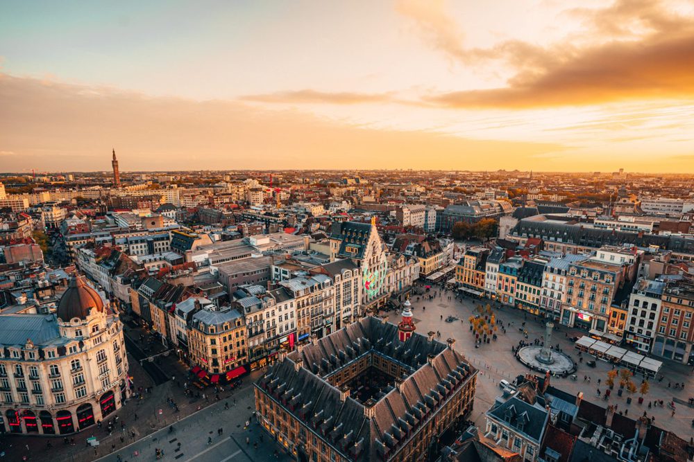 Lille à 50 km de la maison (45 minutes en train)