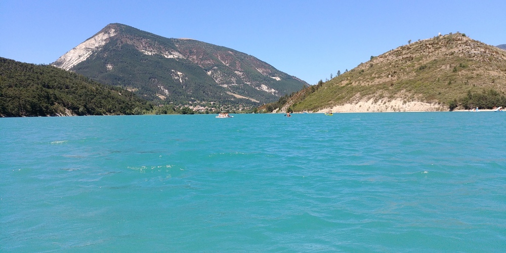 Lac de Castillon à Saint-André-les-Alpes