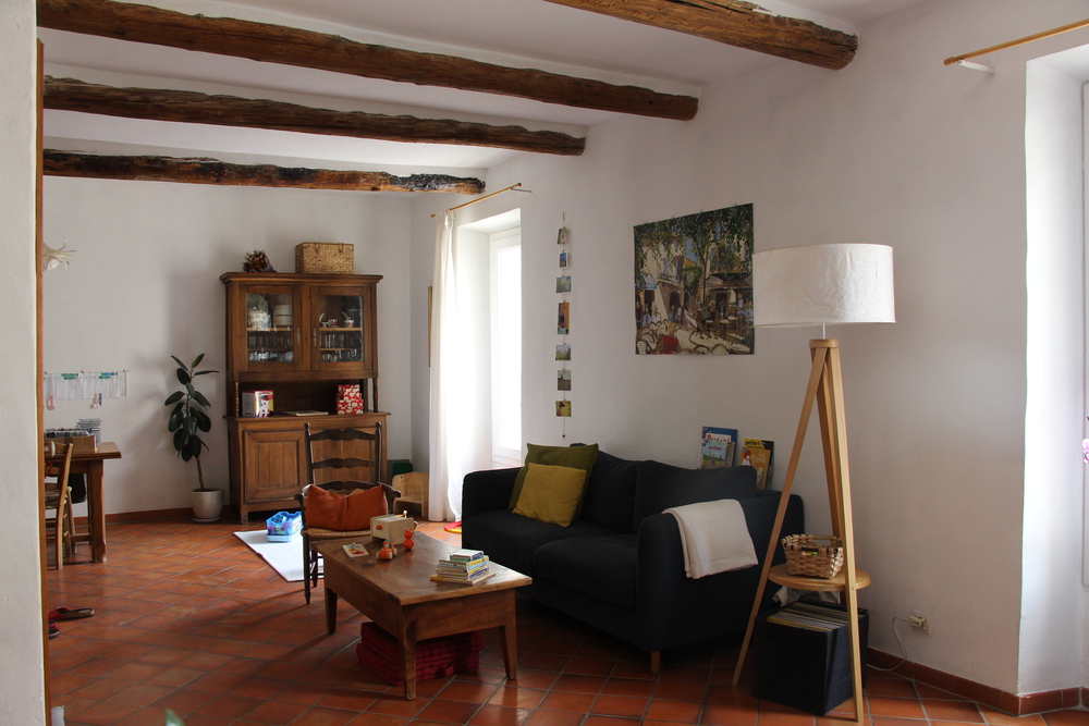 La pièce à vivre côté salon (1)